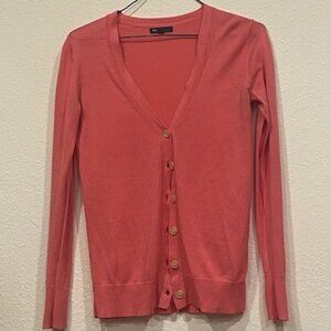 GAP salmon pink cardigan, size S